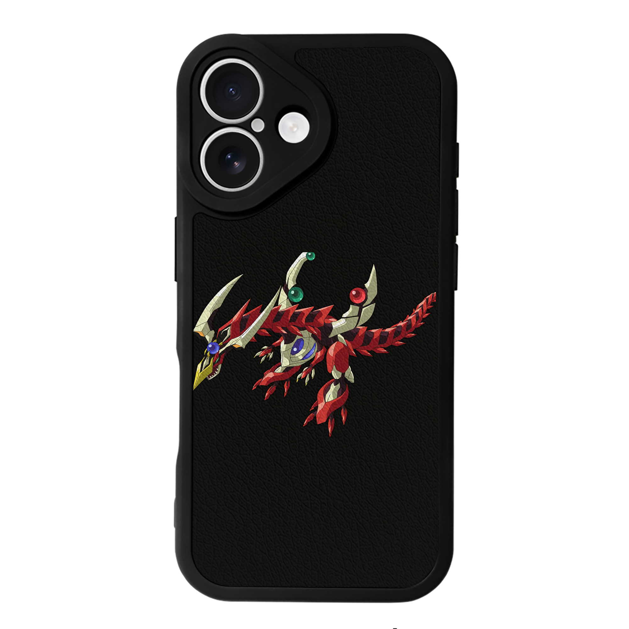 遊☆戯☆王 Yu-Gi-Oh! 【iPhone 16シリーズ対応】シリコンスマホケース（レザー調） 材質：シリコン